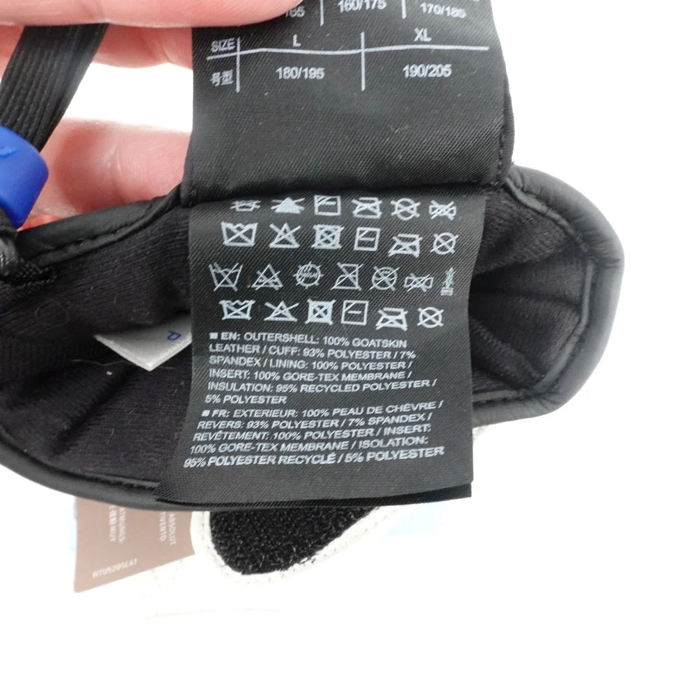 Burton Gondy GORE-TEX Leather Mittens Stout White Women S Snowboard Ski NEW